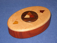 Heartwood Button Puzzle Box