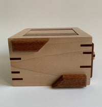 Arbitrage Puzzle Box crafted by Ryan Hughbanks