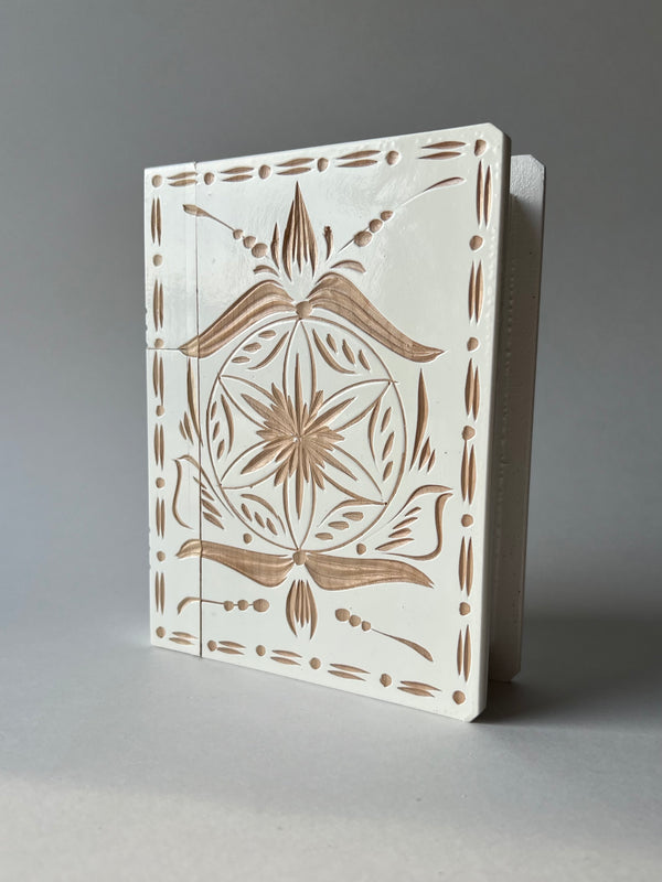 Transylvanian Secret Book Box (White)