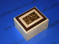 Yosegi Pattern Puzzle Box by Jesse Born