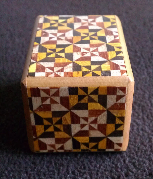 Mame 18 Step Yosegi Japanese Puzzle Box by Okiyama