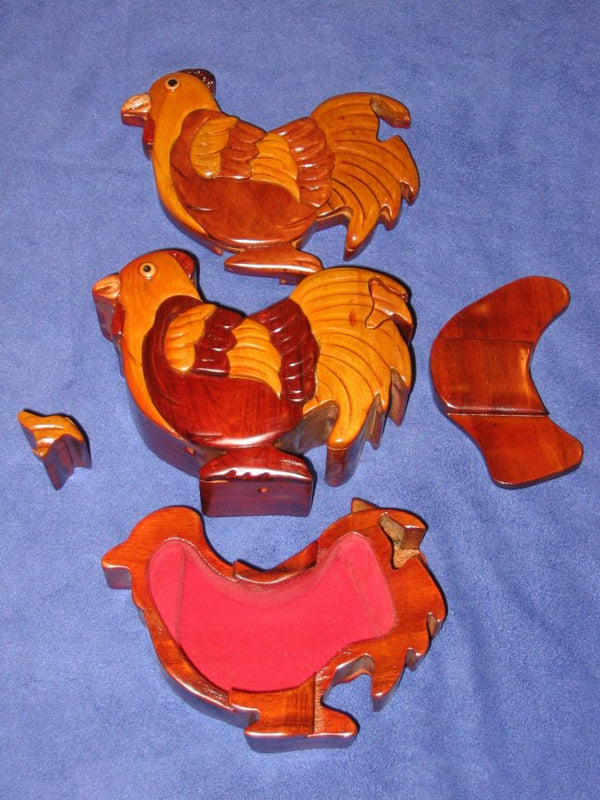 Rooster Vietnamese Puzzle Box