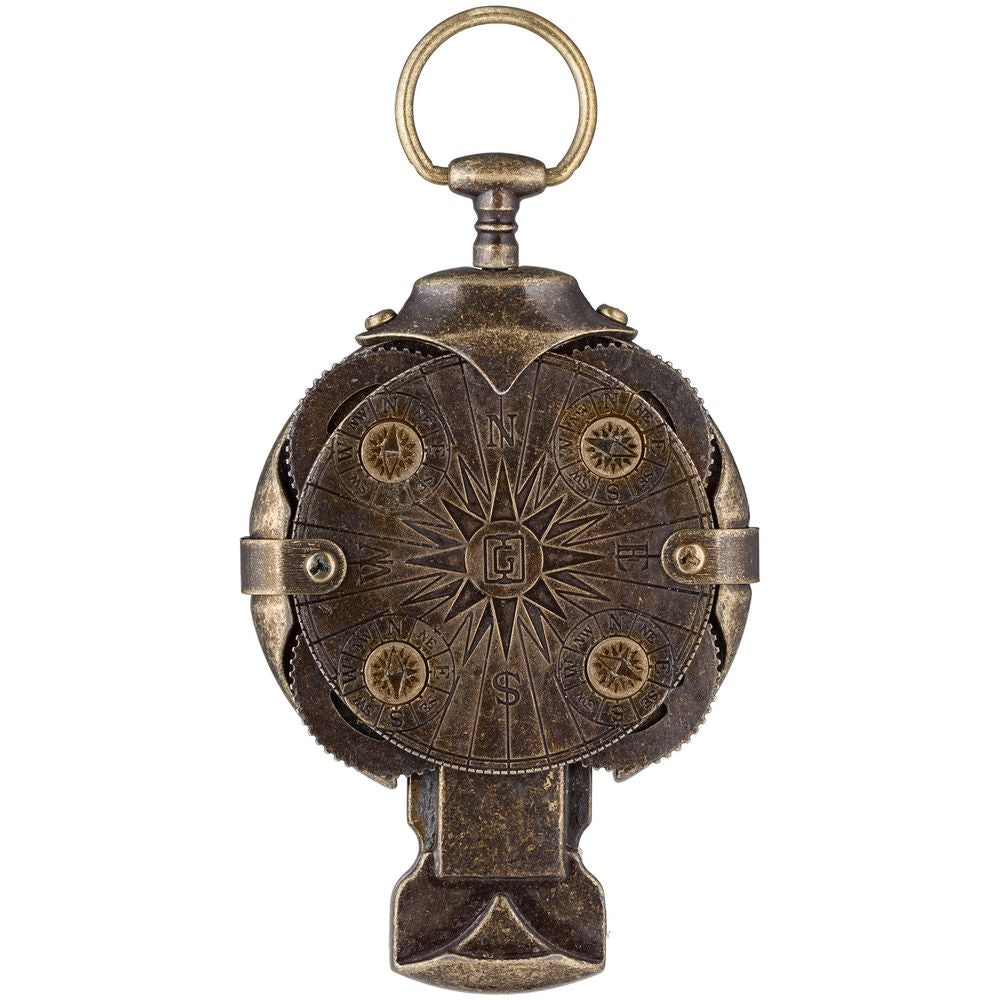Cryptex Round Lock (Antique Gold Color) USB Flash Drive 32 GB