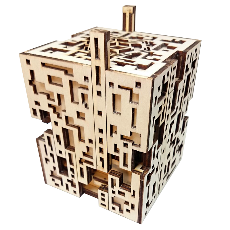 NDK Silver City Puzzle Box (Self Assembly Kit) – Puzzle Box World NDK Silver City Puzzle Box (Self Assembly Kit) – Puzzle Box World