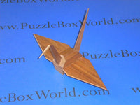 Crane Japanese Puzzle Box by Akio Kamei
