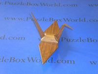 Crane Japanese Puzzle Box by Akio Kamei