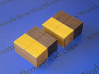 Twin Japanese Puzzle Box by Hideaki Kawashima