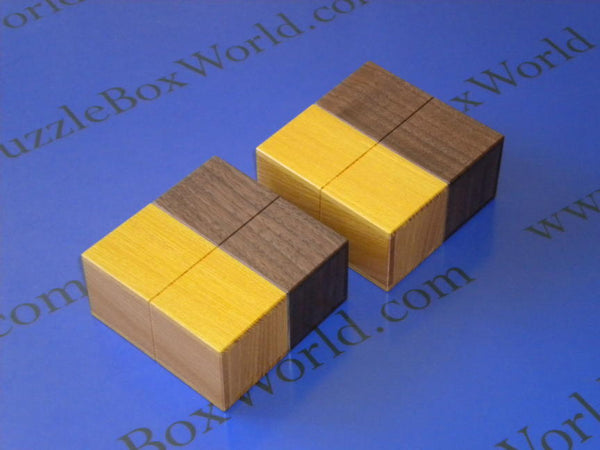 Twin Japanese Puzzle Box by Hideaki Kawashima